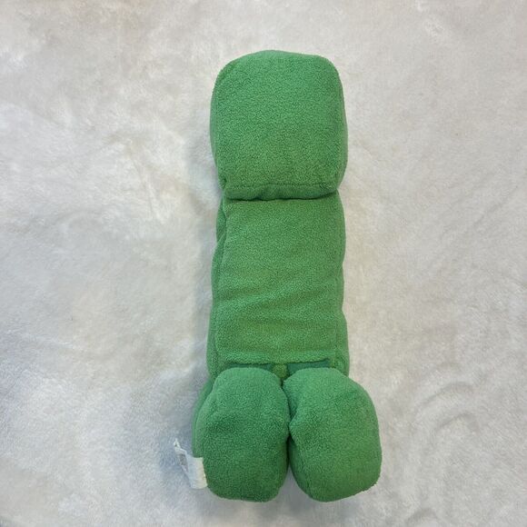 Official Minecraft 11” Green Creeper Plush Doll Mojang Jinx Pre-Owned 🔥🔥🔥 - Picture 3 of 4